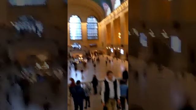 The Grand Central station New York #shortsfeed #ytshorts shorts #usa Railway station