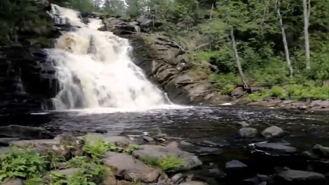 Водопад Юканкоски. Карелия. Yukankoski waterfall. Karelia