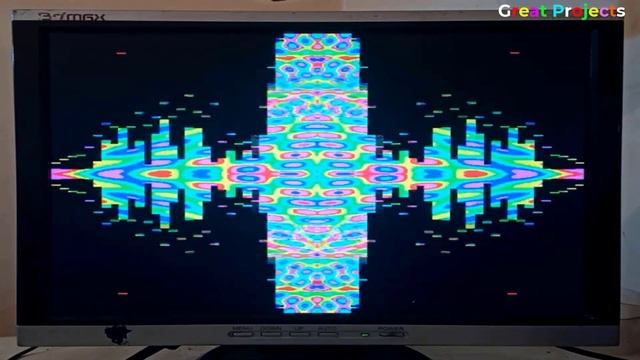 VGA And ESP32 arduinoFFT