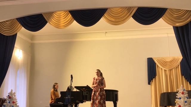 Кропочева Яна 1 курс Экзамен Римский Корсаков. Речетатив Ария Любавы. Садко 26.12.2020