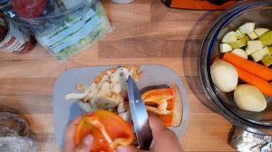 Готовлю для семьи на несколько дней | один кусок мяса два блюда | баранина с овощами