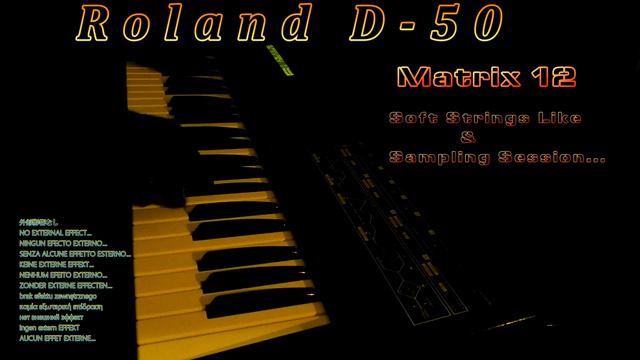Roland D-50 Matrix 12 Soft Strings Like смотреть онлайн