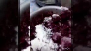 Сырое варенье из ирги