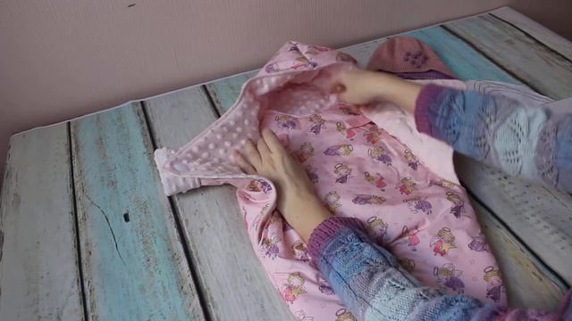 Пошив комбинезона для новорожденного.