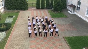 Танец ко Дню учителя-2018 в гимназии №1 г.Солигорска