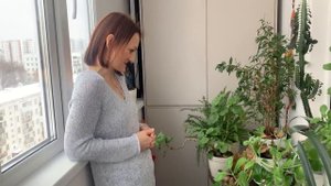 В гостях у Людмилы Кравчук | У нее растут даже камни