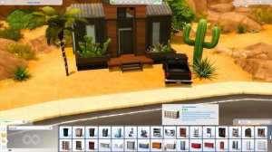 TINY DESERT STARTER // Sims 4 Speed Build