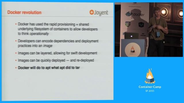 Building and scaling container driven cloud infrastructure - Bryan Cantrill смотреть онлайн
