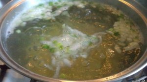 Зеленый борщ без мяса