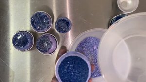 Make Stunning Geode Bath Bomb with Sparkling Crystals!