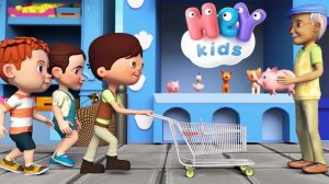 Vamos al mercado | Cancion infantil -  HeyKids Español