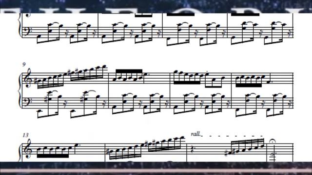 Domestic Pressures Piano Free Music sheet & midi (from The Theory of Everything) смотреть онлайн