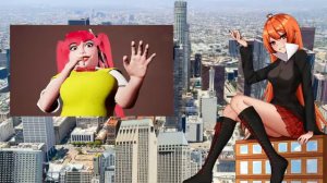 Giantess Rika's Fanart of the Month! See your art featured here!