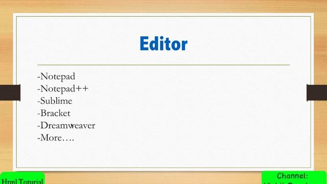 Html Tutorial - Using Sublime text 3 with Html.[Part 2] (Khmer version)
