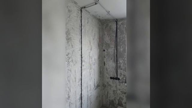 Электромонтаж в квартире за 6 дней с штроблением бетона штроборезом с пылесосом hilti/под натяжные