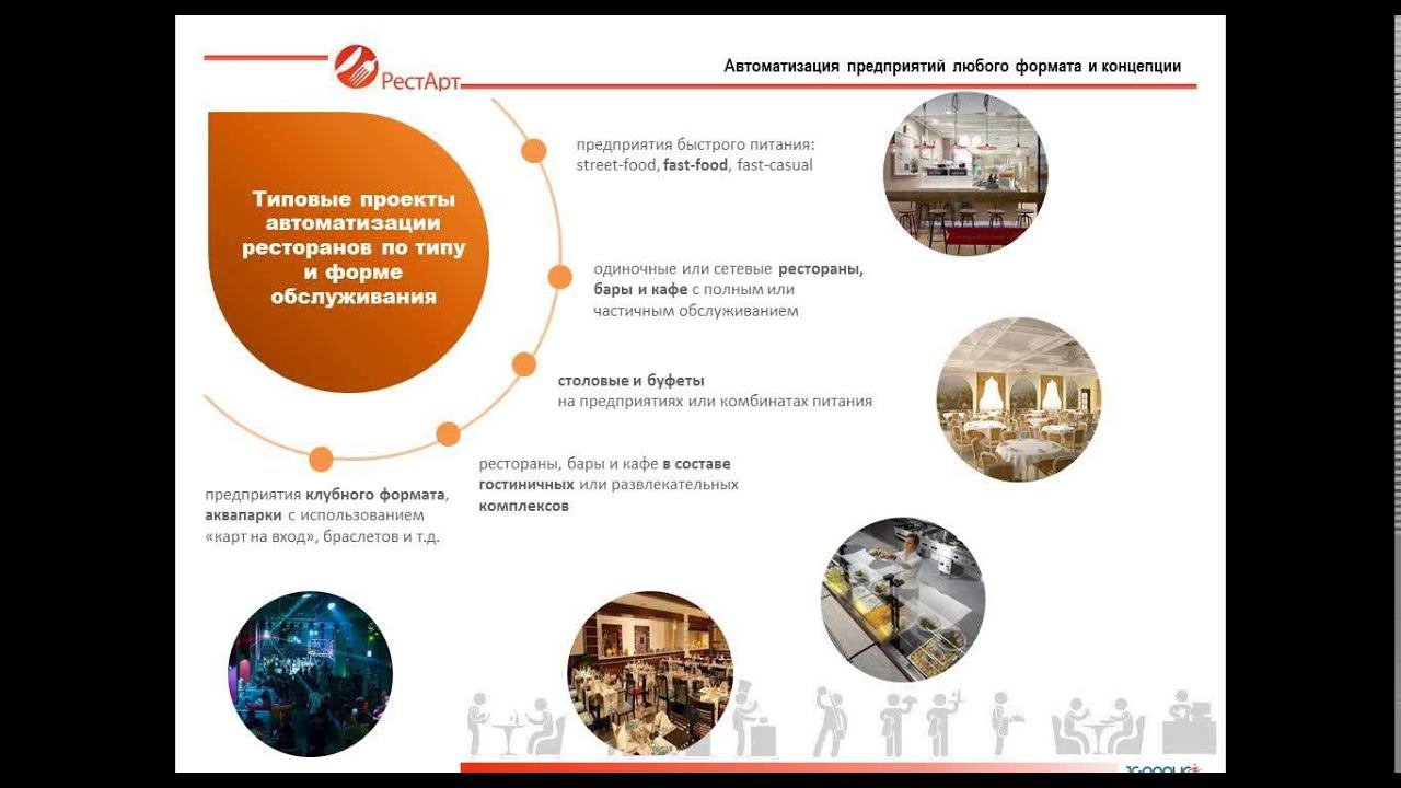 Комплексная автоматизация предприятия питания или эффективное управление ресторанным бизнесом