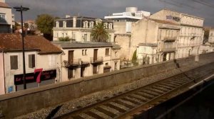 Paris - Barcelona by TGV High Speed Train in First Class (voyager en 1ère classe TGV)