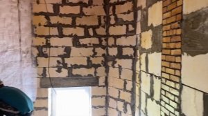 Машинная штукатурка, обзор дома, по работам