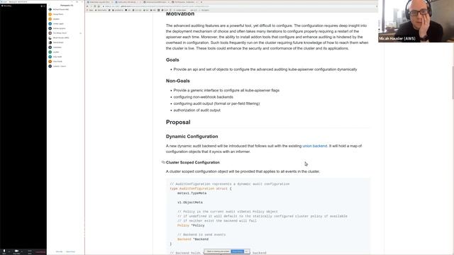 Kubernetes SIG Auth смотреть онлайн