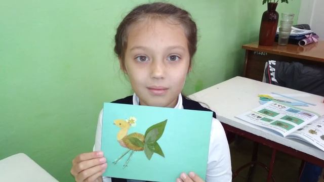 Поделки из листьев смотреть онлайн