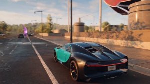 NFS Unbound - Bugatti Chiron Gameplay and Cinematic