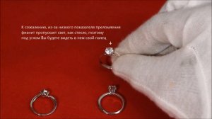 Как отличить бриллиант или муассанит от фианита на глаз, в кольце