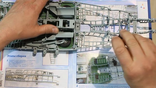 Сборка модели самолета МиГ 29 от DeAgostini №36 смотреть онлайн