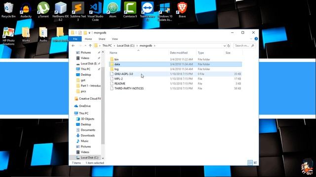 MongoDB Tutorial For Beginners - #2. Install and Setup MongoDB locally {on windows 10} [2018] смотреть онлайн