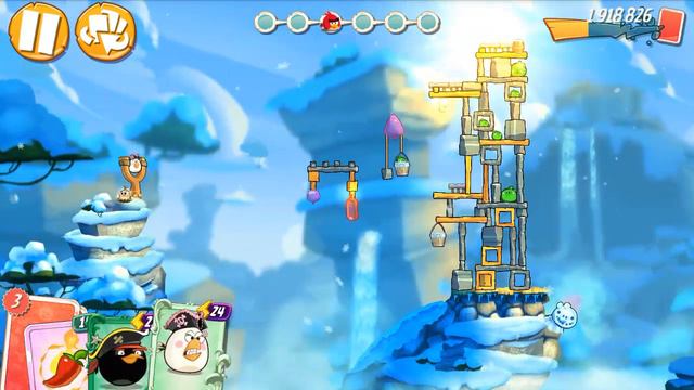 Angry Birds 2 LEVEL 389 / Злые птицы 2 УРОВЕНЬ 389 смотреть онлайн