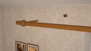 !!Лайфхак!! Как правильно устанавливать деревянные карнизы на стену!