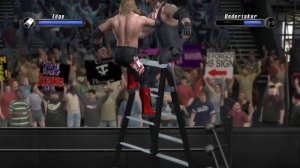WWE Smackdown vs Raw 2008 Edge Big Ladder Spear.mp4