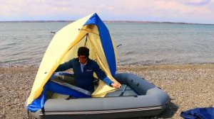 МЕЧТА ПУТЕШЕСТВЕННИКА. Надувной плот-палатка Polar bird Raft 260, обзор.