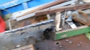Ремонт лемеха и делаю опорные лыжи  для фрезы .