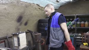 Новый горн для плавки чугуна