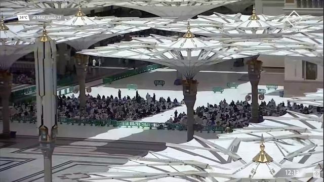 2022 27.03 в мечети Аль-Масджид ан-Набави в Медине, 27 марта 2022г.mp4