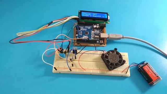Подключение к Ардуино датчика температуры и влажности DHT11 смотреть онлайн