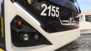 На маршруты вышли 5 новых троллейбусов «Адмирал»