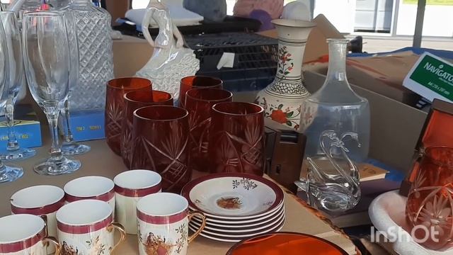 07.09.2023г цена на советскую посуду на рынке Юность Киев.