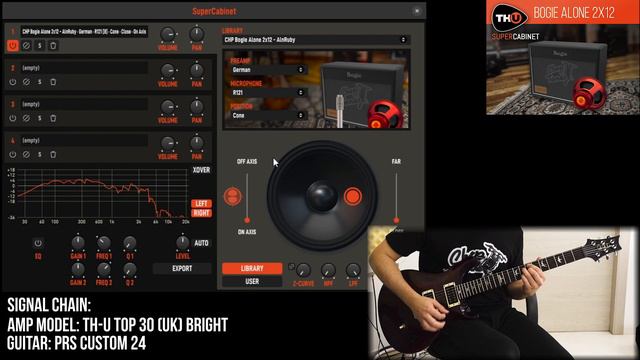 TH-U SuperCabinet | Bogie Alone 2x12 AlnRuby (Mesa Boogie Lonestar 2x12 + Celestion Alnico Ruby) смотреть онлайн