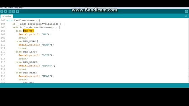 How to use a gesture sensor with Arduino (ADPS-9960) смотреть онлайн