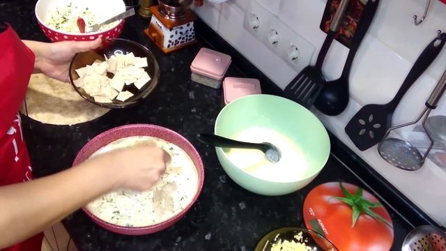 Очень вкусный пирог из лаваша творога и сыра. Ленивая Ачма. смотреть онлайн