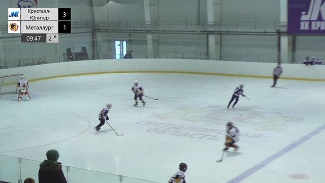 2.12.23 Кристалл-Юпитер - 13 - Металлург - 13. Первенство Свердл. обл. по хоккею смотреть онлайн