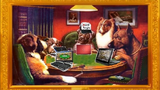 Dogs Playing Online Poker смотреть онлайн
