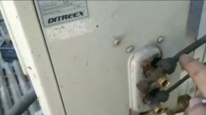 Демонтаж кондиционера без потери Фреона.