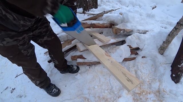 СДЕЛАЛИ РАСПАШНЫЕ ДВЕРИ В ЗЕМЛЯНКЕ. ВЫГЛЯДИТ ОЧЕНЬ КРУТО. ЗАГОТОВКА ДРОВ. 21 СЕРИЯ. смотреть онлайн