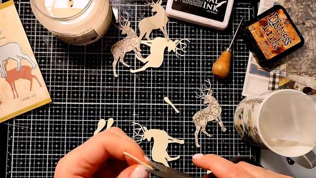 Мастер-класс: Декоративные игрушки олени