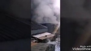 Пожар в город Балашиха