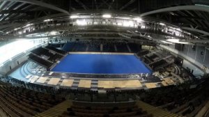 Emirates Arena Davis Cup time-lapse