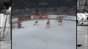 1981 кубок Канады.  Финал СССР -- Канада.  Н. Озеров. Canadian Cup. USSR -- Canada. N. Ozerov.