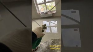 Заливка наливного пола на очень печальное основание